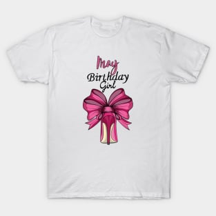 May Birthday Girl T-Shirt